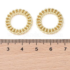 合金フレームコネクター  カドミウムフリー＆鉛フリー  リング  ゴールドカラー  20x2.2mm  内径：11.5mm  約529個/1000g&nbsp;FIND-C060-008G
