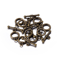 Tibetan Style Alloy Toggle Clasps&nbsp;MLF0034Y-NF