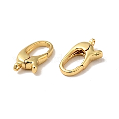 Brass Lobster Claw Clasps&nbsp;KK-J301-03G