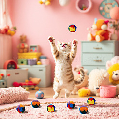 20Pcs Cotton Pom Pom Balls&nbsp;DIY-TA0014-39