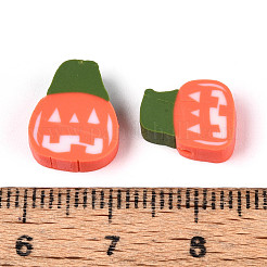 Halloween Handmade Polymer Clay Beads&nbsp;CLAY-T022-15A
