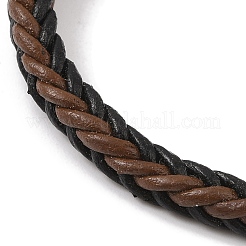 Braided Microfiber Leather Cord Bracelets&nbsp;BJEW-B096-10P