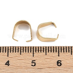 304ステンレススチールスナップオンベイル  イオンプレーティング（ip）  18KGP本金メッキ  8.5x4mm&nbsp;STAS-C135-01B-G