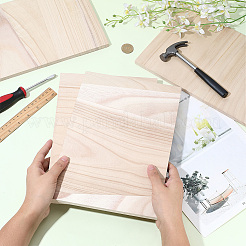 Rectangle Wood Breaking Boards&nbsp;WOOD-WH0131-02B-1