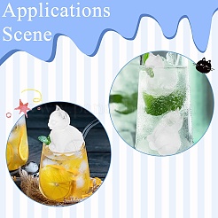 Cat Shape Silicone Ice Molds&nbsp;ST-CJ0043-090