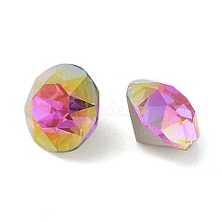 Glass Rhinestone Cabochons&nbsp;RGLA-L029-09B-HELA