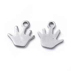 Tarnish Resistant 304 Stainless Steel Charms&nbsp;LS-STAS-E466-23P