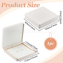 PU Leather Jewelry Set Storage Boxes&nbsp;CON-WH0107-139