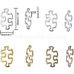 Tibetan Style Alloy Linking Rings&nbsp;TIBE-PH0004-89