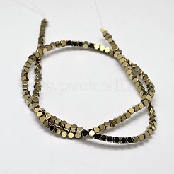 Electroplate Non-magnetic Synthetic Hematite Beads Strands&nbsp;G-I175-08