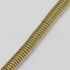 Electroplate Non-magnetic Synthetic Hematite Beads Strands&nbsp;X-G-J164A-4mm-07