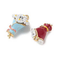 Alloy Enamel Pendants&nbsp;FIND-Z117-02G