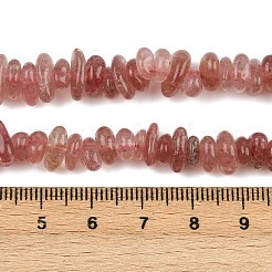 Natural Strawberry Quartz Beads Strands&nbsp;G-C250-01