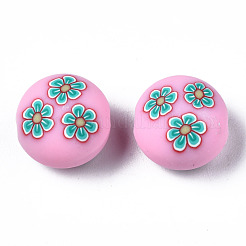Handmade Polymer Clay Beads&nbsp;CLAY-N008-026F