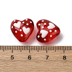 Glass Enamel Beads&nbsp;GLAA-Q125-01