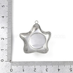 304 Stainless Steel Pendants&nbsp;STAS-B092-13P