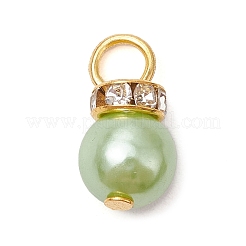 Imitation Pearl Acrylic Charms&nbsp;PALLOY-JF03324-01