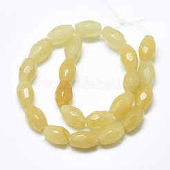 Natural Topaz Jade Beads Strands&nbsp;G-S357-A12