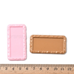 Opaque Resin Cabochon Settings&nbsp;RESI-G118-02B