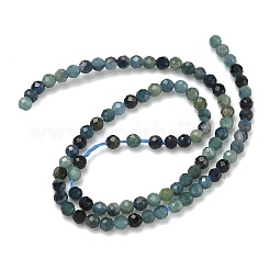 Natural Blue Tourmaline Beads Strands&nbsp;G-B168-A06-2mm