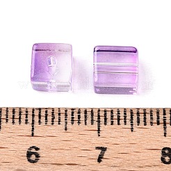 Baking Paint Transparent Glass Beads&nbsp;LS-DGLA-N005-01A-07