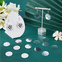 80G Plastic Paillette Pendants&nbsp;FIND-SC0023-18C