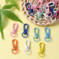 20Pcs Spray Painted Alloy Swivel Clasps&nbsp;FIND-YW0001-72
