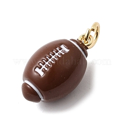 Brass Enamel Pendants&nbsp;KK-F940-06G-03