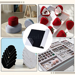 Rectangle Suede Fiber Fabric&nbsp;DIY-CY0003-83B