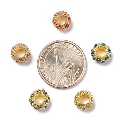 Alloy Rhinestone European Beads&nbsp;CPDL-H997