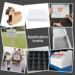 Plastic Corrugated Sheets Pads&nbsp;DIY-WH0569-60A-02