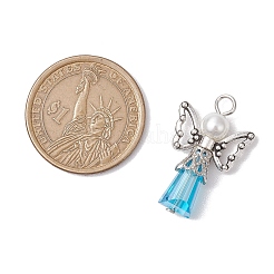 Glass & Alloy Pendants&nbsp;PALLOY-JF03050