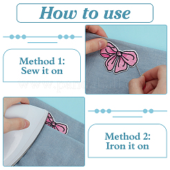 16Pcs Computerized Embroidery Cloth Self Adhesive Patches&nbsp;PATC-FG0002-43