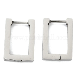 Tarnish Resistant 304 Stainless Steel Huggie Hoop Earrings&nbsp;X-STAS-R115-21P