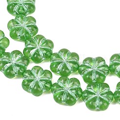 Czech Pressed Glass Beads&nbsp;GLAA-I061-54A