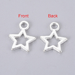 Tibetan Style Alloy Charms&nbsp;LF0037Y-S-NF