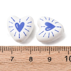 Printed Handmade Porcelain Beads&nbsp;PORC-G016-01C