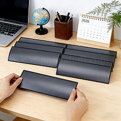 10Pcs Rectangle Self-adhesive Aluminium Alloy Sign&nbsp;DIY-PH0038-40B