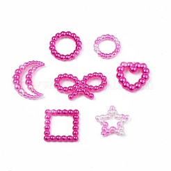 Spray Paint ABS Plastic Cabochons&nbsp;KY-S169-01D