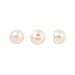 Grade 6A Natural Cultured Freshwater Pearl Beads&nbsp;PEAR-N018-6A-5055A