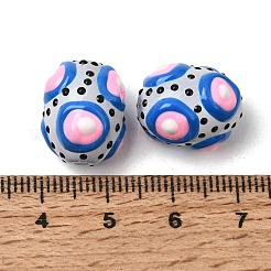 Glass Enamel Beads&nbsp;GLAA-C038-01J