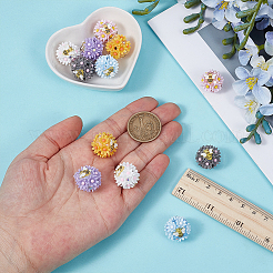 12Pcs 6 Colors Handmade Polymer Clay Beads&nbsp;CLAY-FG0001-01A