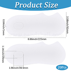 20Pcs Paper Invisible Boat Sock Inserts&nbsp;FIND-CY0001-73B