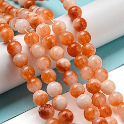 Natural Dyed Yellow Jade Beads Strands&nbsp;G-Q160-A01-01G