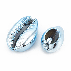 Electroplated Sea Shell Beads&nbsp;SSHEL-S258-06C