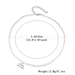 S925 シルバー 淡水パール ジュエリーセット ブレスレット ネックレス ボヘミアン エレガント デイリーウェア&nbsp;VY4924-3