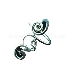 Boho Adjustable Brass Twisted Wire Wrapped Long Toe Rings&nbsp;FS-WGE7B88-01
