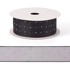 9M Polyester Rhinestone Ribbon&nbsp;OCOR-TAC0015-19C