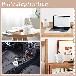 Cotton Rope & Wool Pen Holder&nbsp;OFST-WH0002-57B