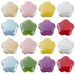 40Pcs Handmade Porcelain Beads&nbsp;PORC-PA0001-21